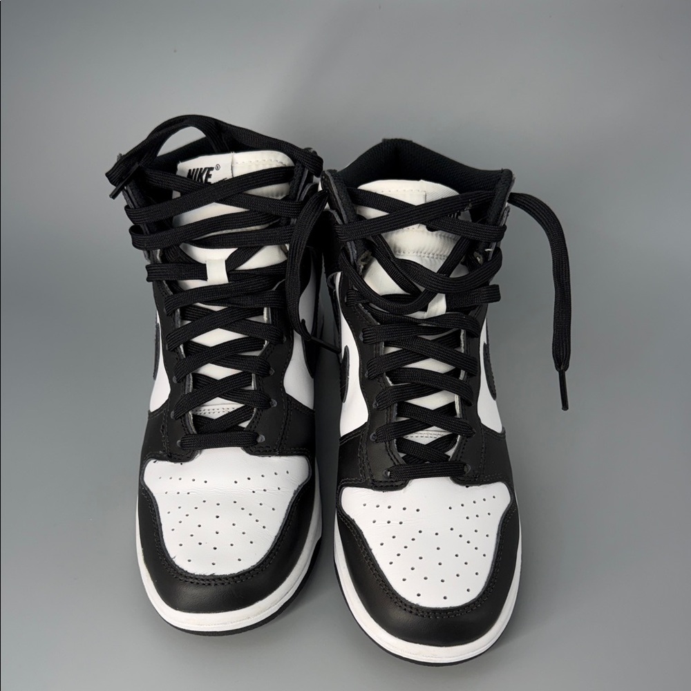 Nike Dunk High‎ Women's Panda Black White Size 6.5